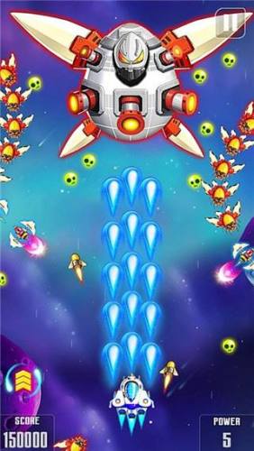 银河之战深空射手最新版(Space Shooter)游戏截图3